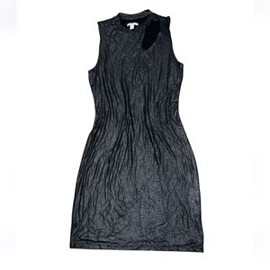 Bar III Sleeveless Black Dress